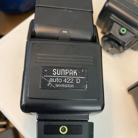 X5 Sunpak camera flashes